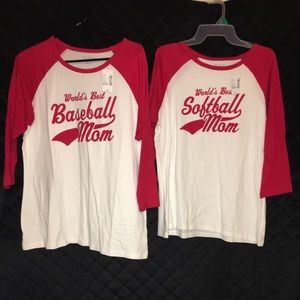 BASEBALL/SOFTBALL T-shirts